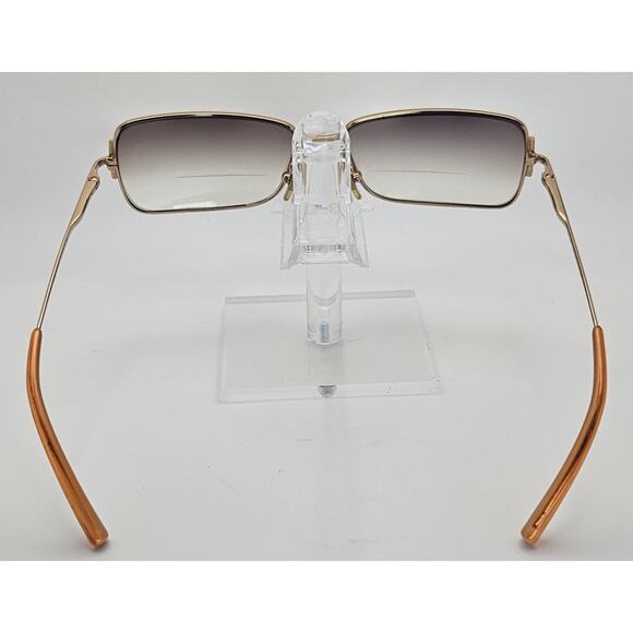 Vintage Calvin Klein Sunglasses 417S 510 Gold Metal Italy Frames Only K7